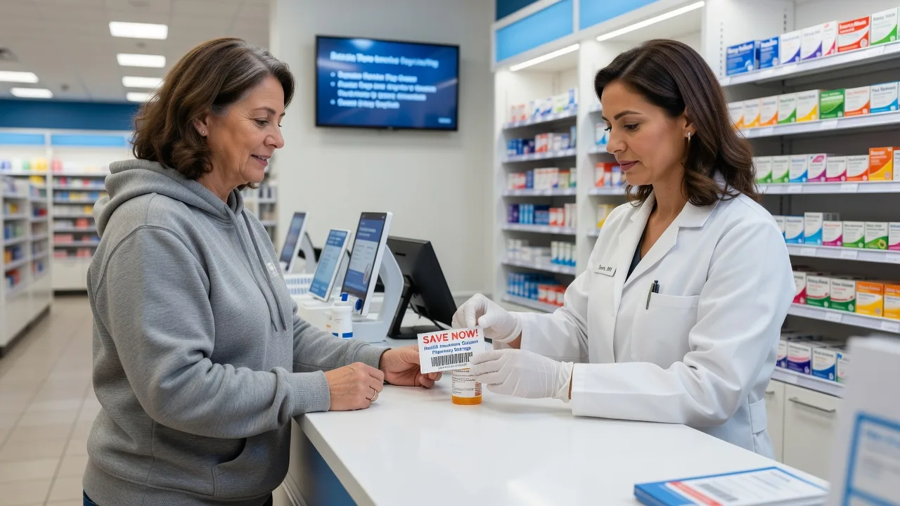Pharmacy coupon for prescription savings